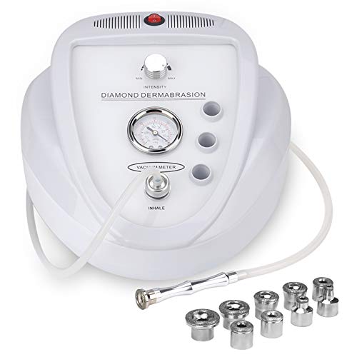 Upgraded Diamond Microdermabrasion Machine, Mcwdoit 65-68cmHg Suction Power Professional Dermabrasion for Skin Peeling Rejuvenation Lifting Tightening Beauty Device