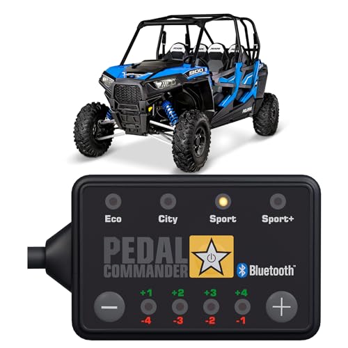 PEDAL COMMANDER for All Polaris RZR Models 2015-2025 Throttle Response Controller - Fits Trail, RS1, XP, Turbo S, 570, 800, 900, Ranger, General Off Road Performance Mod Polaris RZR Accessories