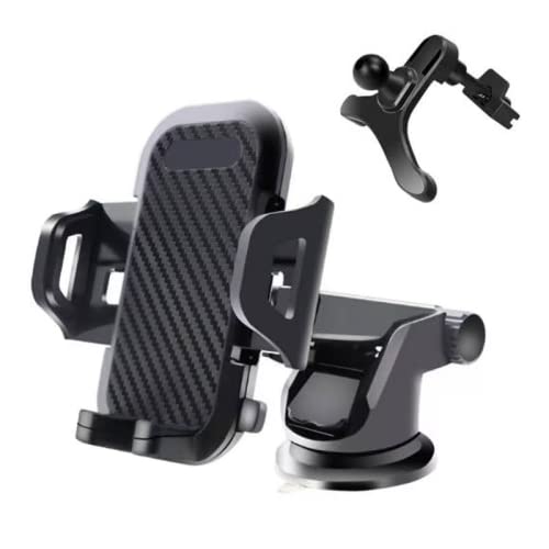 UrbanX Mobile Phone Car Holder Mount Windshield/Air Vent/Dashboard Cell Phone Holder for Car 360 Degree Rotation Universal Suction Mount Stand Compatible with Oppo A93