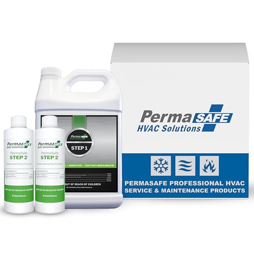 PermaSafe HVAC Solutions, Mold Removal & Prevention Treatment, and Indoor Air Quality Enhancer for all System Components and Ductwork