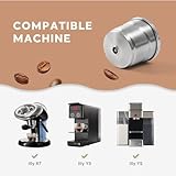 JOYSOG Stainless Steel Refillable Coffee Capsules Kit for illy X7/illy Y3/illy Y5 Coffee Machines Reusable Capsule Filter Pods