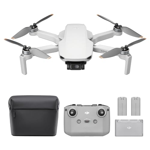 Mini 4K Fly More Combo, Drohne mit 4K UHD Kamera für Erwachsene, unter 249 g, 3-Achsen Gimbal Stabilisierung, 10 km Videoübertragung, autom. Rückkehr, 3 Akkus min für 93 Flugzeit, C0, QuickShots