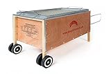 Caja China Roasting Box Pig Roaster 100lbs w/ free Cookbook and Bear Paws