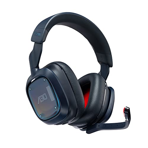 Logitech G Astro A30 Lightspeed Wireless Gaming Headset, Bluetooth, Dolby Atmos/3D Audio Compatible, Detachable Boom, 27h Battery, for Xbox, PS5, PS4, Nintendo Switch, PC, Android Blue