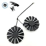 Z.N.Z T129215SM 95mm 12V 0.25AMP Graphics Card Cooling Fan for ASUS ROG Strix GTX 1050 1050Ti RX470 RX570 RX580 Poseidon GTX 1080Ti P11G Gaming Cerberus-GTX 1070Ti Video Card Fans, with Thermal Paste