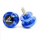 Fit for BMW S1000R S1000RR S1000 R RR Motorcycle Frame Swingarm Spools Slider Stands Screws 8mm Swing Arm Spools (Color : S1000R Titanium)