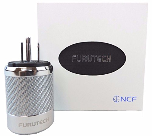 Furutech FI-50M NCF(R) Nano-Crystal Rhodium-Plated Male AC Power Connector