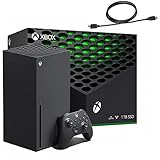 Microsoft Xbox Series X 1TB Gaming Console Console + 1 Wireless Controller - Backward Compatible with Thousands of Games, Fine-Tuned Performance, True 4K Gaming, Up to 120 FPS - HDMI_Cable