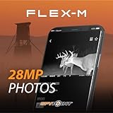 SPYPOINT Flex-M Twin Pack Cellular Trail Cameras - Best Hunting Accessories, No WiFi Needed, GPS, Night Vision, Dual-Sim LTE, IP65 Water-Resistant Game Camera, 28MP Photos, 720p Videos + Sound (2)