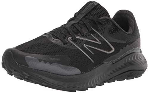 New Balance Men's Dynasoft Nitrel V5 Trail Running Shoe, Black/Black, 10 X-Wide
