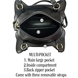 RILGOU Harajuku Y2K Goth Cute Cat Shaped Handbag Kawaii Pin Display Ita Bag Black Crossbody Bag