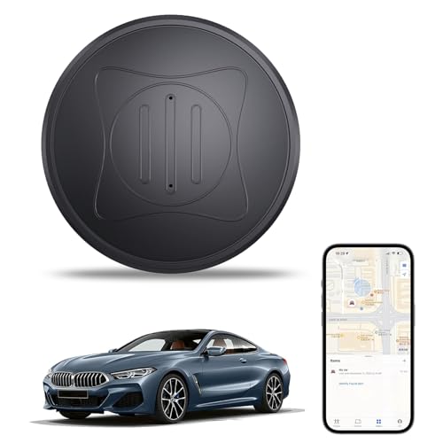 Mini GPS Tracker for Vehicles - Magnetic Real-Time GPS Tracker,Tracking Devices for Cars Hidden,Global Coverage Location Tracker for Kids,Dogs,Trucks/Person,No Subscription Required/No Monthly Fee