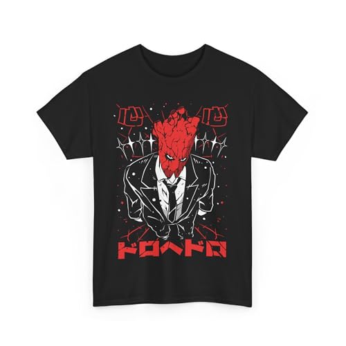 Unisex Dorohedoro NOI Anime T-Shirt, Nikaido Kaiman Manga Shirt,Graphic Anime Tee, Manga t Shirt,Japanese Anime Black