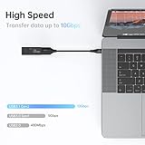 TeleAdapt USB C to USB Adapter 3.1, USB C OTG Adapter, 10Gbps USB Type C to USB Adapter, USB-C to USB-A Female OTG Cables Compatible for New MacBook Pro, iPad Air 2020, Galaxy S20/S10/S9/S8