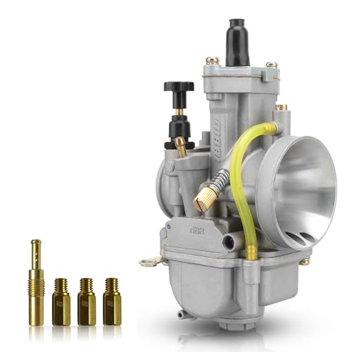 NIBBI PWK30 Carburetor,Motorcycle Carb fit for 250cc-300cc ATV Go Kart Dirt Pit Bike Mini bike Scooters SSR APOLLO