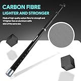 REYGEAK 10ft Long Selfie Stick Pole Invisible (118inch/300cm),Light Carbon Fiber Extension Monopod for GoPro HERO13/12/11/10 Ultra Long Selfie Pole for DJI Osmo Action 5 Pro/4/,Pocket 3/2