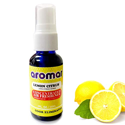 Room Spray Air Freshener Lemon Citrus Scent 1oz Odor Eliminator Home Toilet Car