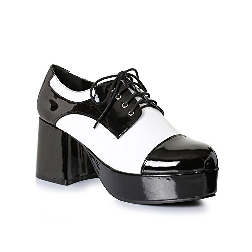 Ellie Shoes Men's 312-FREDDY-BLKW-LG Platform, Large Black