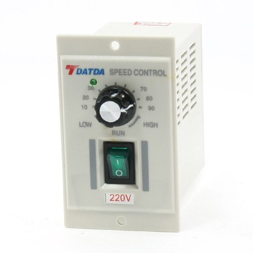 uxcell AC 220V DC 180V Green I/O 2-Position Switch Motor Speed Controller
