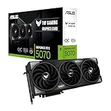 ASUS TUF Gaming GeForce RTX ™ 5070 12GB GDDR7 OC Edition Gaming Graphics Card (PCIe® 5.0, HDMI®/DP 2.1, 3.125-slot, Military-Grade Components, Protective PCB Coating, axial-tech Fans)