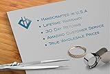 Houston Diamond District 1 Carat IGI Certified LAB Grown 3 Stone 14K White Gold Round Diamond Engagement Ring (E-F Color, SI Clarity)