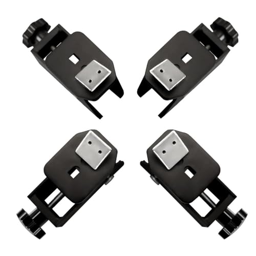 RebarTech Tire Changer/Machine Motorcycle Adapter for Tire Changers (Standard Jaw Claw Below 49mm), Increases 4 inches and Decrease 2 inches on Rim clamp Size, 4pc-Set