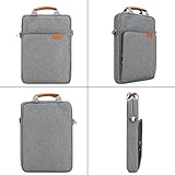 13 inch Laptop Sleeve with Shoulder Strap and Handle,Computer Bag Carrying Case for 13.3 Apple MacBook iPad,Chromebook