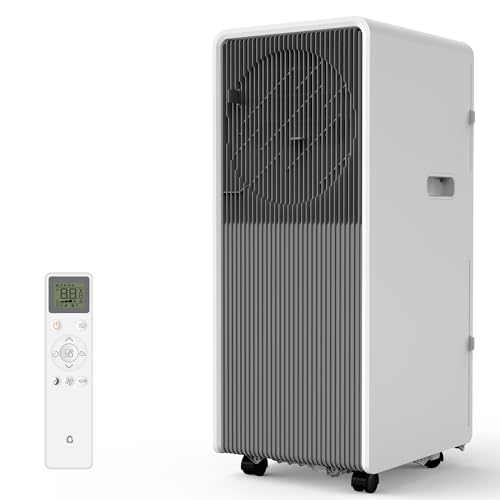 14,000 BTU Portable Air Conditioners - 3-IN-1 Standing AC Units Powerful Quiet Smart Air Conditioning Cools Within 750 Sq.Ft with Remote Control Dry/Fan Modes for Indoor Large Room Dorm