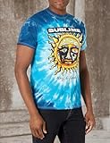 FEA Men's Sublime 40 Oz To Freedom Tie Dye T-Shirt, Blue, 2X-Large