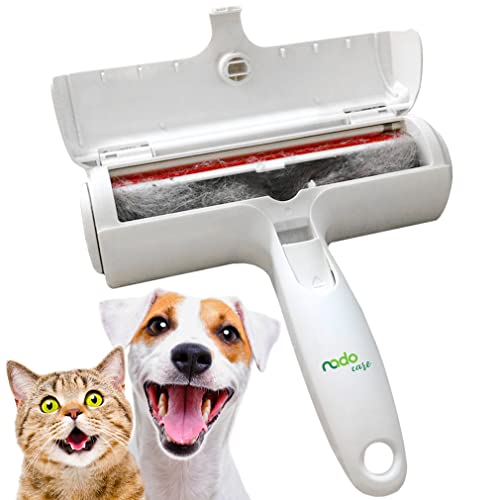 Nado Care Pet Hair Remover Roller – Reusable & Self-Cleaning, Removes Dog & Cat Fur from Furniture, Carpets & Clothes – No Tape or Batteries Required