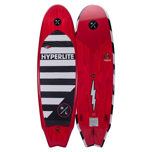 Hyperlite Landlock Wakesurf Board – Forgiving Longboard Style Wakesurf Board - Perfect for Beginners and Intermediate Riders or for Your First Surf Session - 5ft 9in