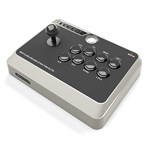 MAYFLASH Arcade Stick F300 Elite with Sanwa Buttons and Sanwa Joysticks for Switch/Switch 2, Xbox Series X, Xbox One, PS4, PS3, Windows, macOS, Steam Deck, Android, NEOGEO Mini, MEGA Drive, Genesis