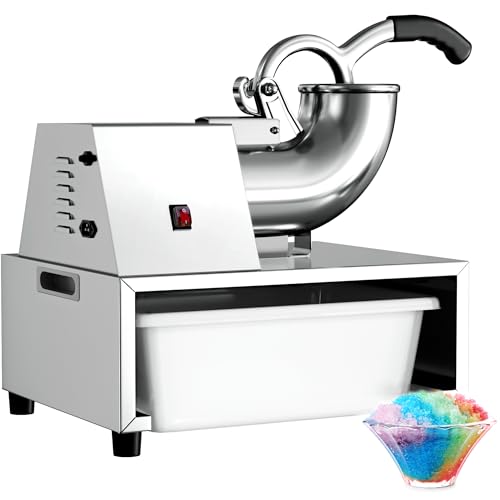 VNN Commercial Shaved Ice Machine, Electric Snow Cone Machine, Suitable for Party Activities, Family Gatherings, Events