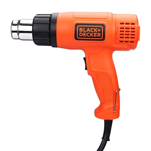 BLACK+DECKER KX1800 1800-Watt Dual Temperature Heat Gun (Orange and Black)