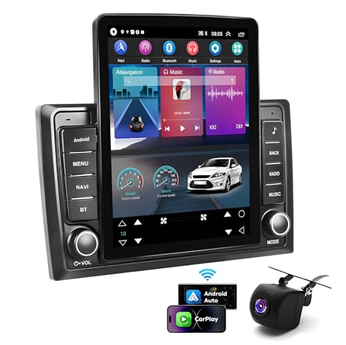 ikasus 9.7 Android 13.0 Double Din Car Stereo w/Carplay Android Auto for Nissan Frontier 2009-2014,for Nissan Xterra 2009-2014 Car Radio Receiver GPS Navigation Bluetooth Backup Camera Mic- 2+32G