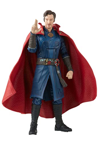 Marvel Legends Series Doctor Strange in The Multiverse of Madness 6-inch Collectible Doctor Strange Cinematic Universe Action Figure Toy,4 Accessories