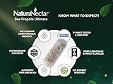 NaturaNectar - Ultimate Bee Propolis Capsules - NSF Contents Certified -Brazilian Red, Brown, & Green - Gluten-Free Supplement with Flavonoids - Naturally Sourced Through Ethical Beekeeping (60pcs.)