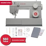 SINGER Heavy Duty 4423 High Speed Sewing Machine with Accessory Kit | Strong Motor With Enhanced Piercing Power, 97 Stitch Applications, Full Metal frame, 1-step Buttonhole & LED Light