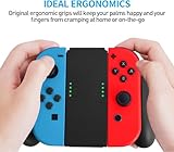 SENBOMA OEM Switch Joycon Controller Charger Comfort Charging Grip Joy Con Holder Bracket Accessories with Charging Cable (Bulk Packaging)