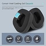 Wzsipod Frozen Replacement Ear Pads for Corsair Void Pro Wireless/Wired Gaming Headsets, Compatible with Corsair Void Elite PC Headset, Earpad with Soft Clothes & High-Density Memory Foam