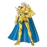 daitoy Figure Model Saint Seiya Myth Cloth Ex Gold Aries Mu with Head Metal Armor PVC Action Saint Figure Metal Model Toys