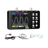 LIAMOS Handheld 10M Analogue Bandwidth 50M Sampling Rate Compact Portable Digital Oscilloscope Current Oscilloscope Cellphone Repairs,Professional Analysis(B)