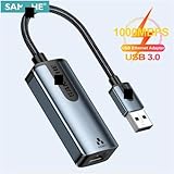 SA*MZHE USB Ethernet USB 3.0 2.0 to RJ45 USB HUB for Computer Ethernet Adapter Network Card USB Xiao*mi Mi *Box S Nintendo Switch(Type C)