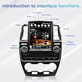 for Land Rover Freelander 2 LR2 2007-2015 Car Radio Wireless Carplay/Android Auto,Android Car Stereo 9.7 Inch Touch Screen GPS Navigation WiFi BT 5.0 FM/RDS (for Year 2007-2012, 4-64GB)