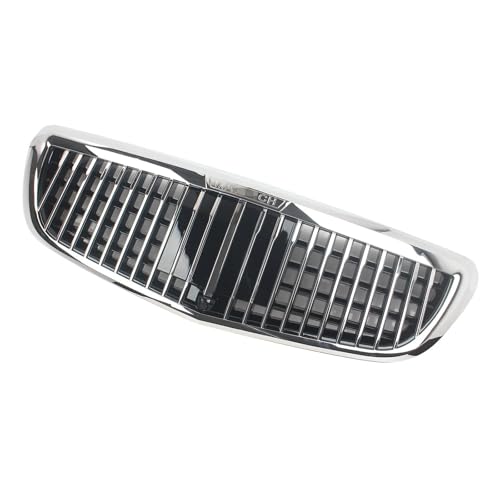 Compatible For Mercedes-Benz W447 Vito/Metris MAYBACH 2016+ Chrome Car Front Bumper Grille With Camera Hole Radiator Hood Grill