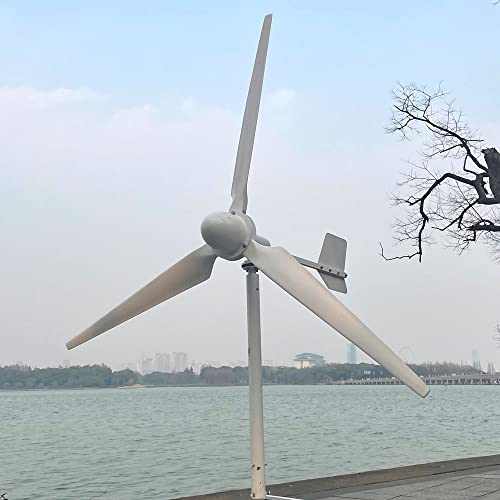 NINILADY 5000W Wind Turbine 48V 96V 110V 220V Permanent Magnet Generator Windmill High Efficiency 5KW Wind Generator Kits for Home Industrial Marine RV Farm (96V)