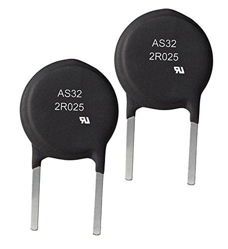 Aqua-Rite Thermistor AS32 2R025.( Pack of 2) Inrush Current Limiter 2 Ohm Ohm ±25% 1.18" (30mm)