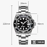 ADDIESDIVE Sterile Automatic Diver Watch for Men Stainless Steel Bracelet MY-H3-2