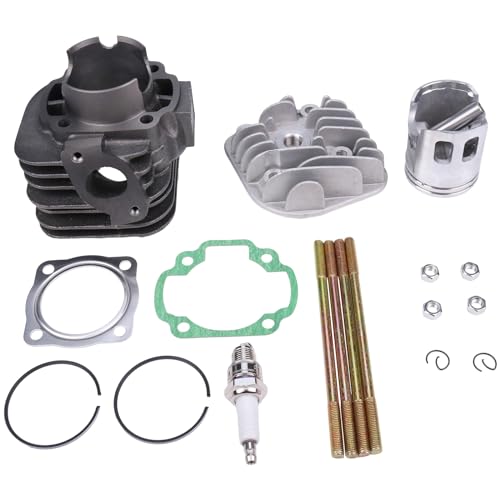 YQABLE Cylinder Rebuild Engine Top End Kit Compatible for Polaris Sportsman Predator Scrambler 90