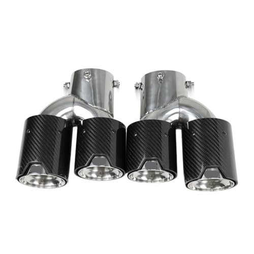 Compatible For BMW G20 G28 M240I M340I M440I Carbon Fiber Car Muffler Nozzles Exhaust Tip(Customize)